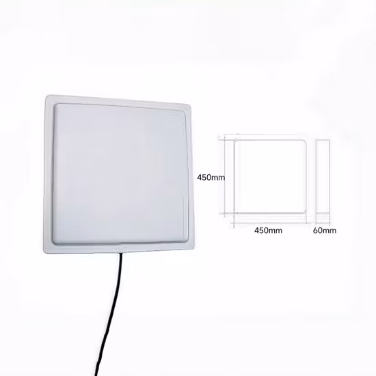 駐車場の入り口にあるUHF RFIDリーダー