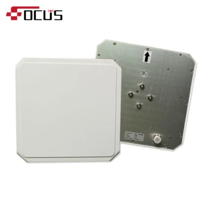 UHF RFID カード リーダー、長距離、9dBi アンテナ、RS232/RS485