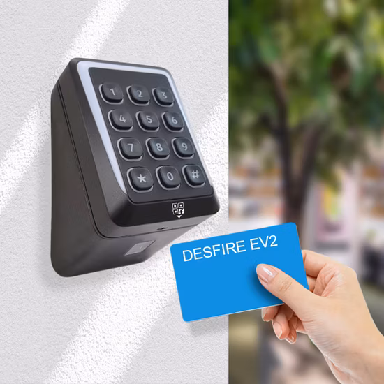 耐破壊性 Wiegand バーコード リーダー ワイヤレス QR コード長距離防水 UHF RFID Osdp リーダー